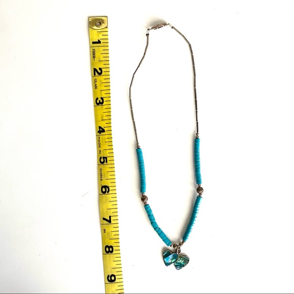 Vintage Southwestern Style Turquoise Jewelry 10 Piece Lot - Picture 10 of 16